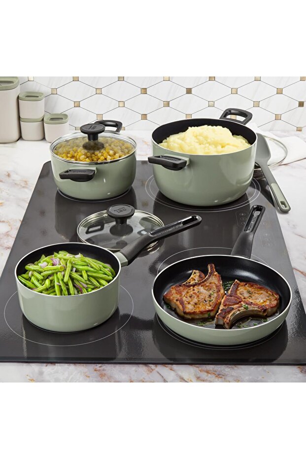 مجموعة أواني الطهي GLINTS Sage - 7 قطع - 2