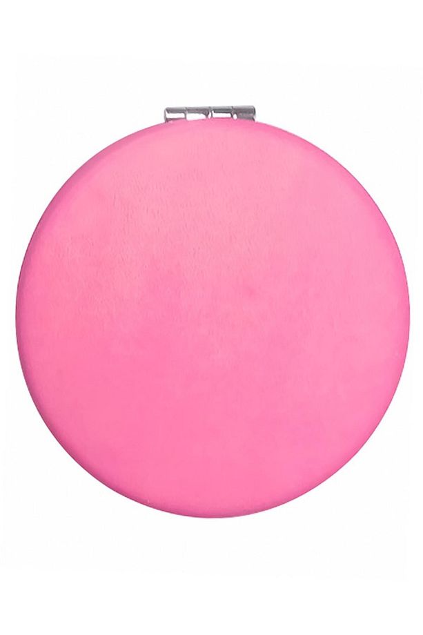 Pembe Kalpli Katlanabilir Cep Aynası - 4