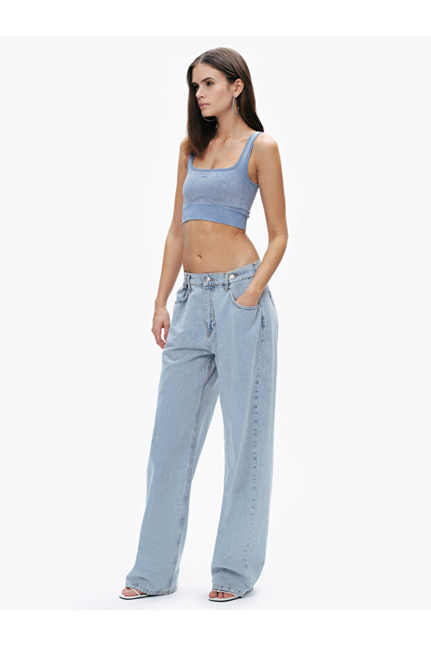 Ribanalı Crop Top - 2