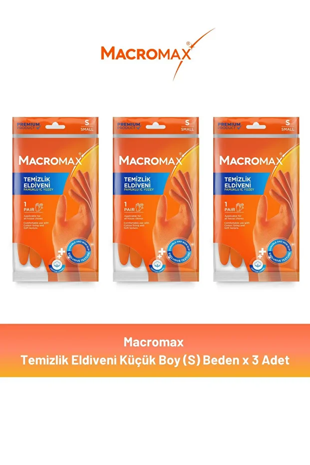 Standart Eldiven Küçük Boy x 3 Adet - 1