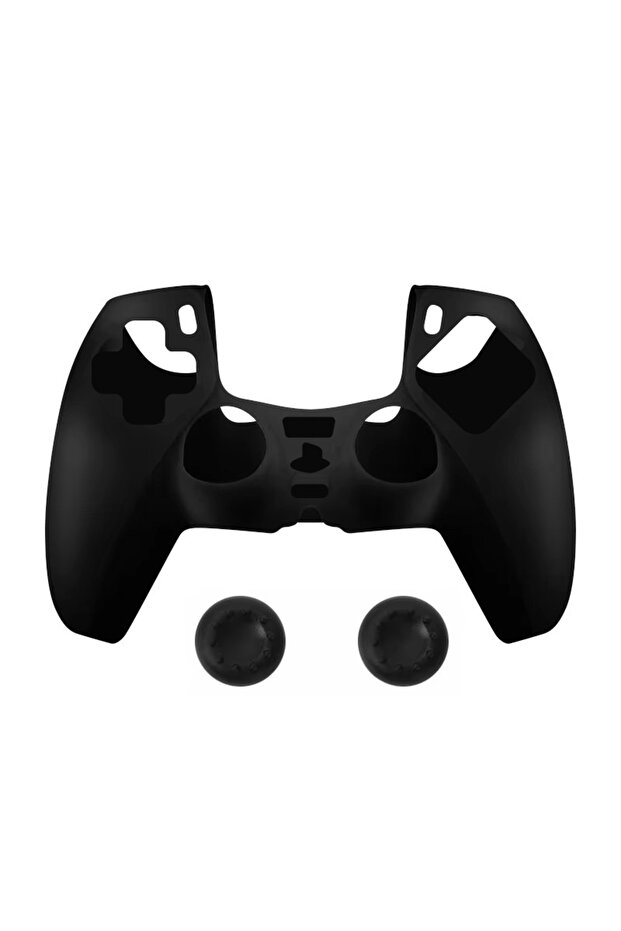 غطاء حماية سيليكون كامو من BLACK DATA FROG لوحدة تحكم PS5، غلاف مضاد للانزلاق للألعاب