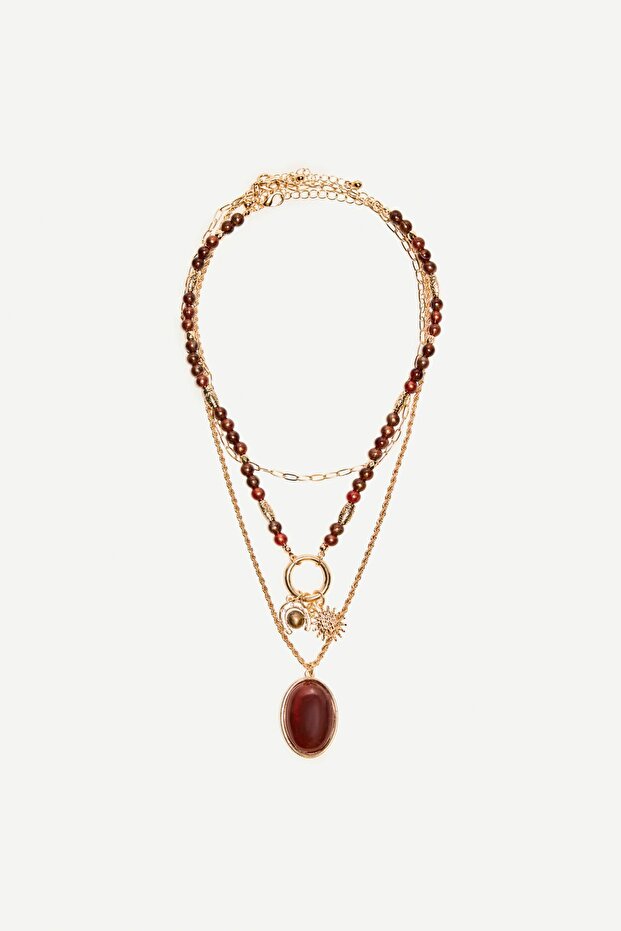 3'lü bohem kolye seti - 2