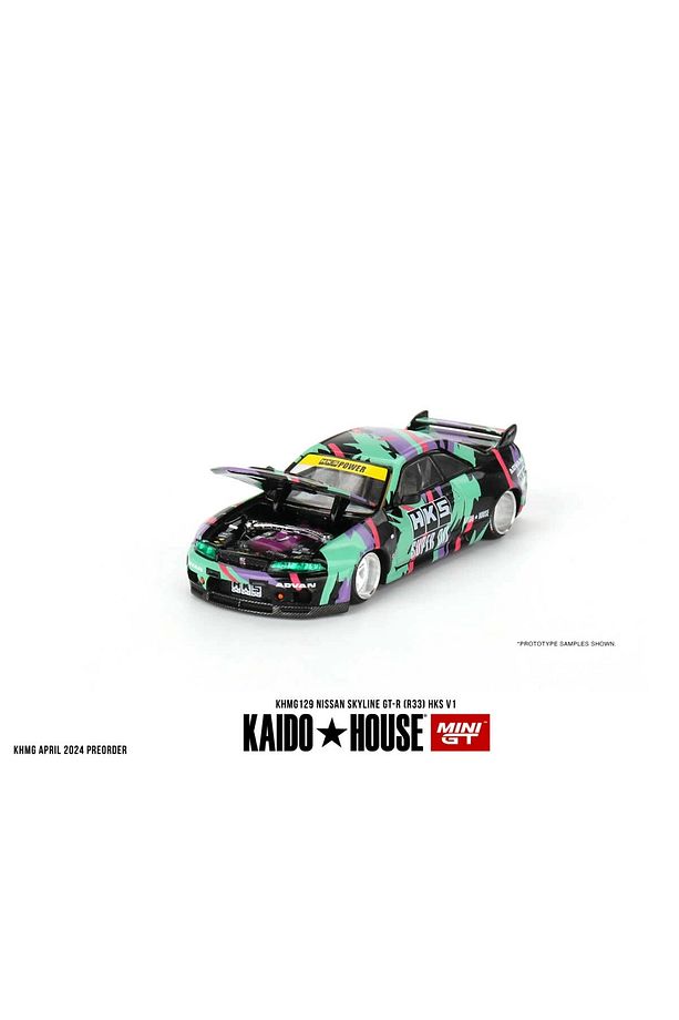 1/64 Nissan Skyline Gt-r (R33) Hks V1 Khmg129 - 3