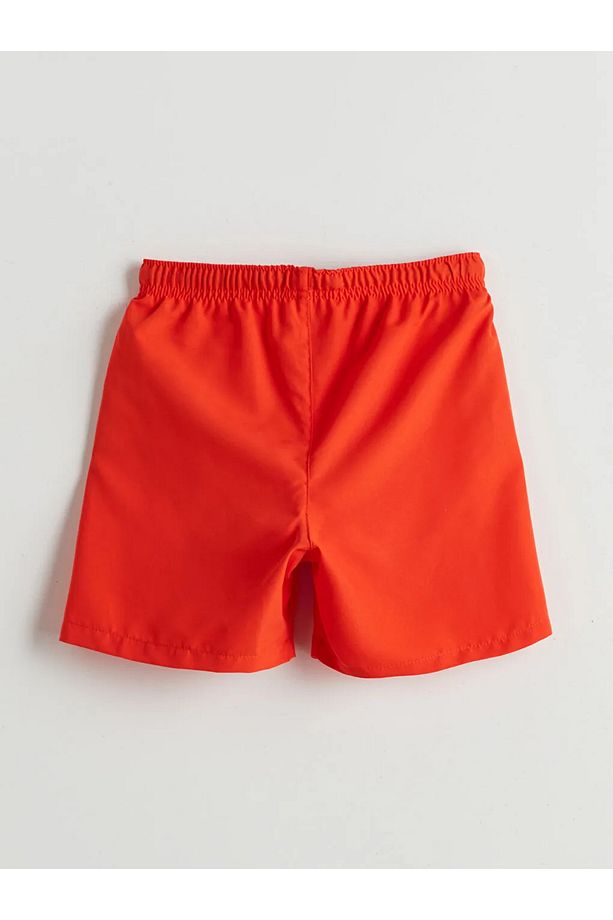 LCW ECO Turuncu Beli Lastikli Basic Erkek Çocuk Deniz Şortu - 2