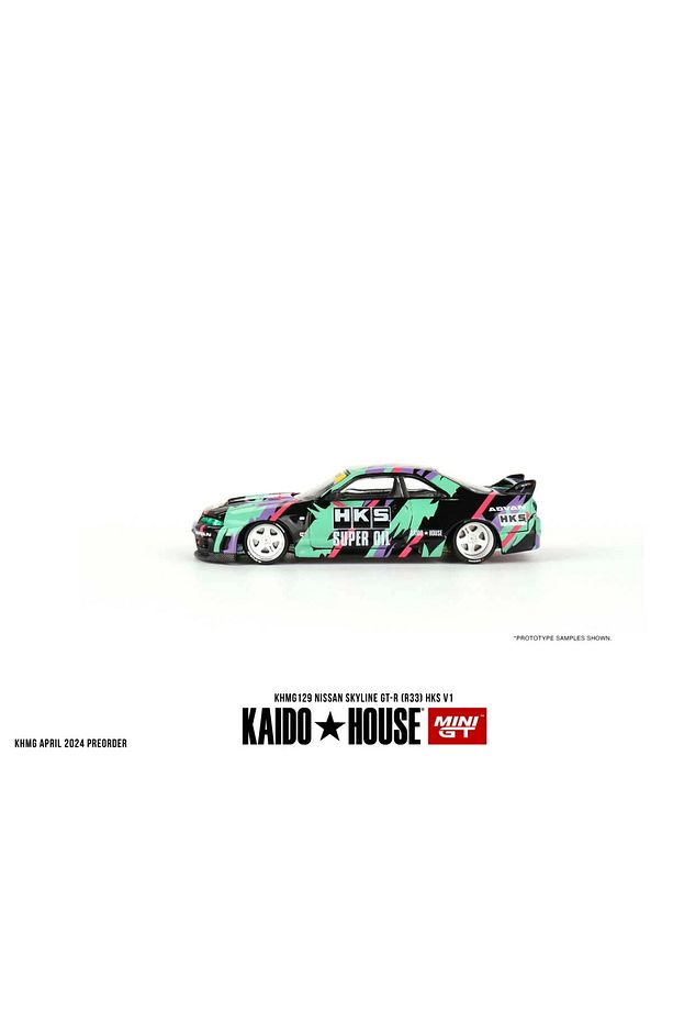 1/64 Nissan Skyline Gt-r (R33) Hks V1 Khmg129 - 4