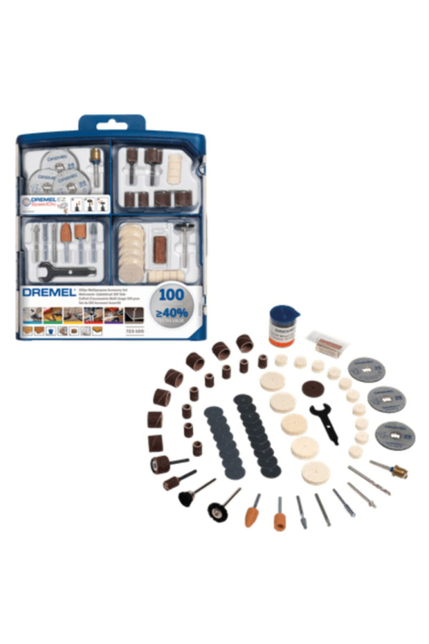 مجموعة إكسسوارات متعددة الأغراض مكونة من 100 قطعة - 3