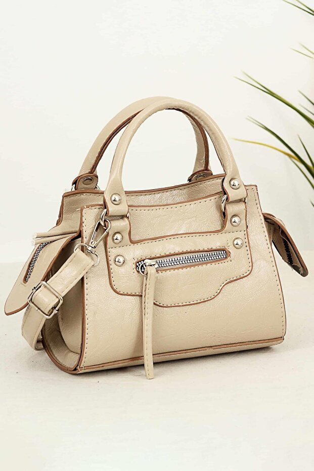 Napoli Wrinkled Leather Women's Shoulder Bag BP-4733O