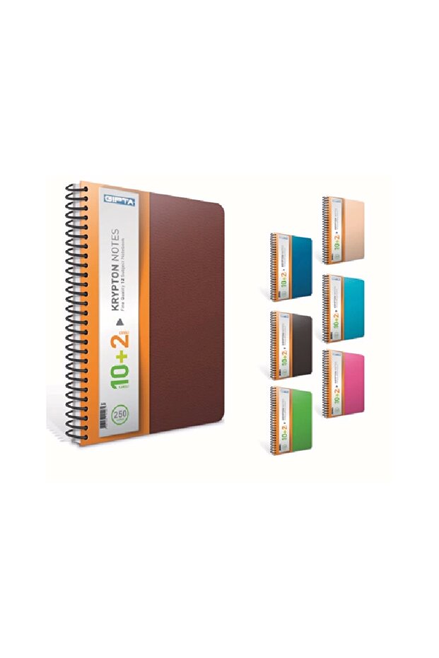 غطاء كريبتون حلزوني A4 PP 10+2 250ypDefte مع فاصل