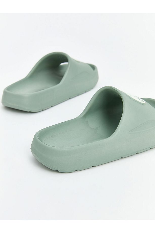 LCW STEPS Yeşil Baskılı Erkek Çocuk Terlik - 5
