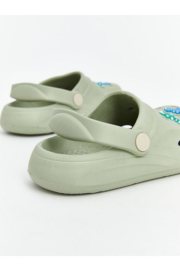 LCW STEPS Haki Baskılı Erkek Çocuk Plaj Sandaleti - 5