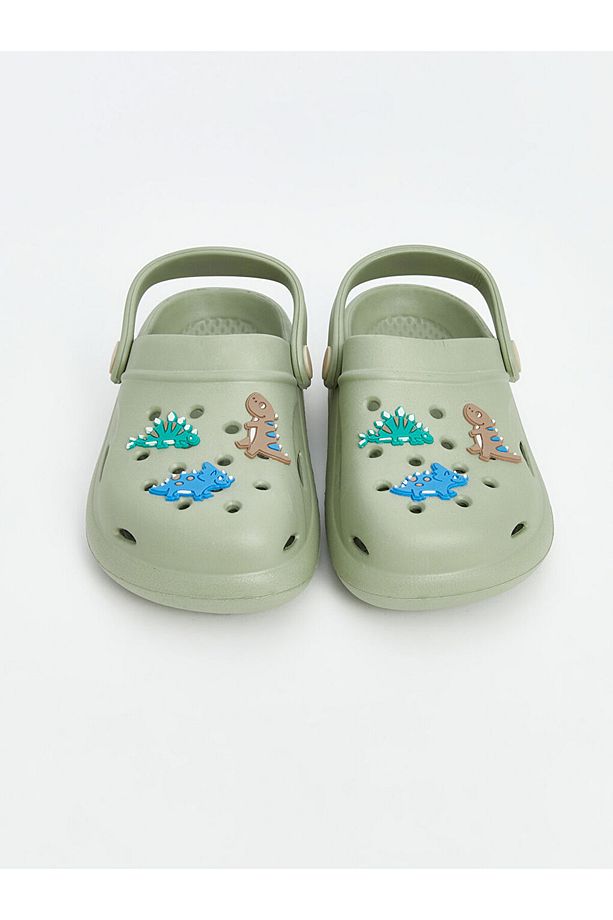 LCW STEPS Haki Baskılı Erkek Çocuk Plaj Sandaleti - 3