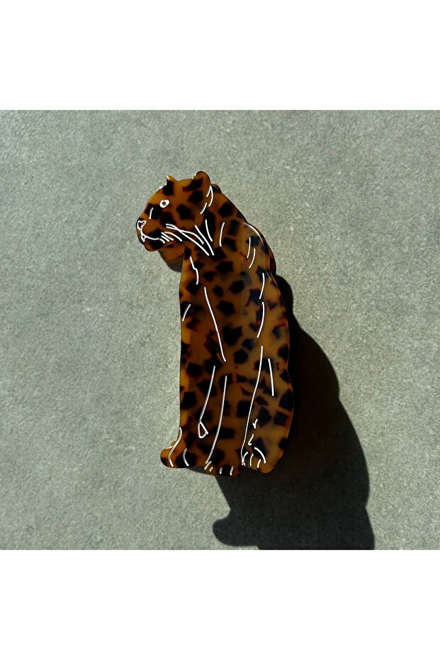 ليوبارد نمط خلات العظام مشبك عالي الجودة - 1