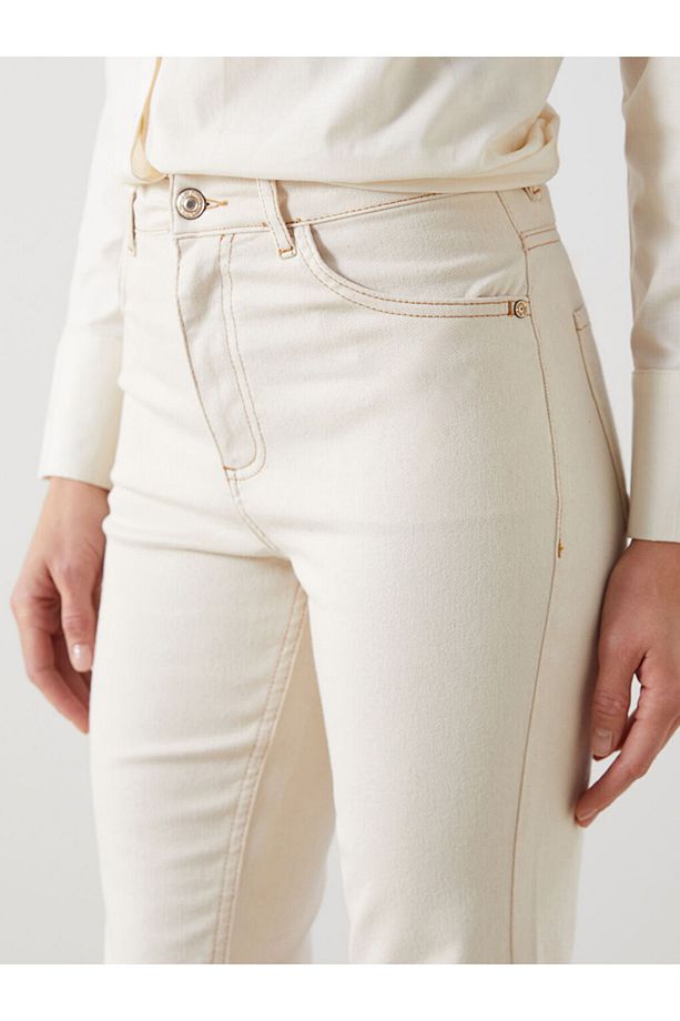 LCW Flare Kadın Jean Pantolon - 3