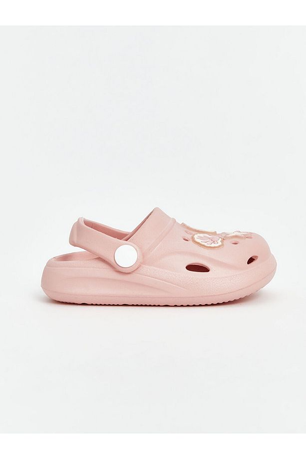 LCW STEPS Pembe Baskılı Kız Bebek Plaj Sandaleti - 2