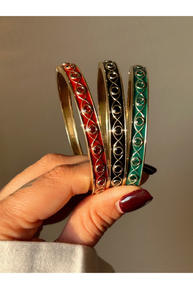 Mineli Taş Detay Bilezik - 2