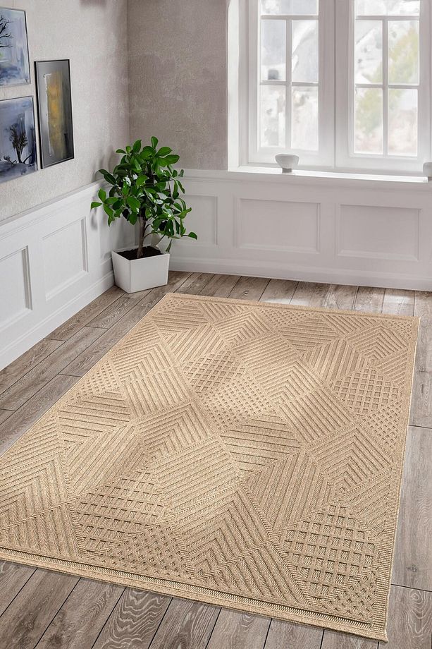 Melaris Halı Fava Yumuşak Örgü Bukle Modern Dokuma Halı Çocuk Oturma Odası Halısı Salon Mutfak Halıs - 1