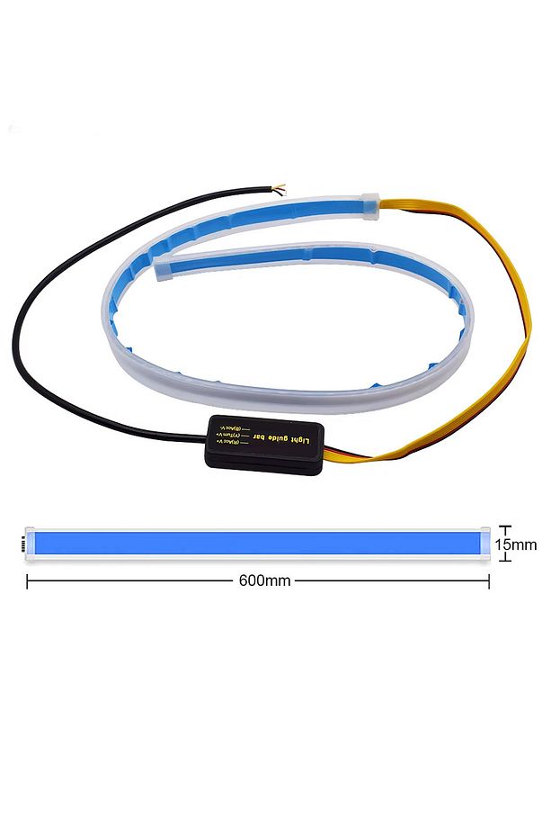 Far Üstü Modüllü Led Kayar Sinyalli 60cm - 6