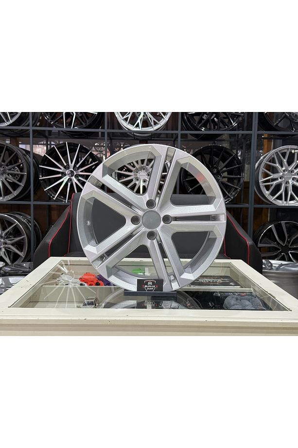 17 Inç 4x100 Mallory Silver Jant Modeli (4ADET) - 1