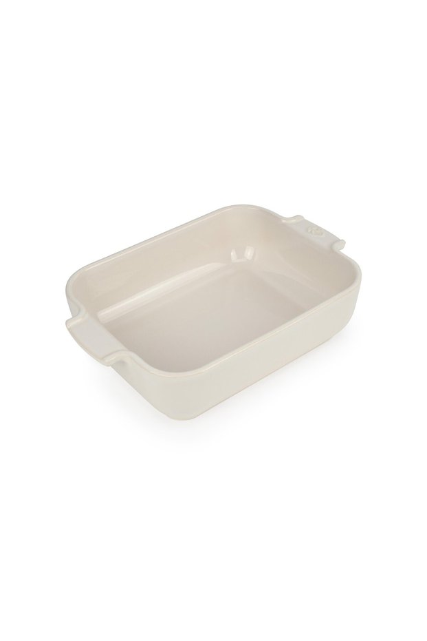 Appolia Rectangular Oven Dish Ecru 25 cm
