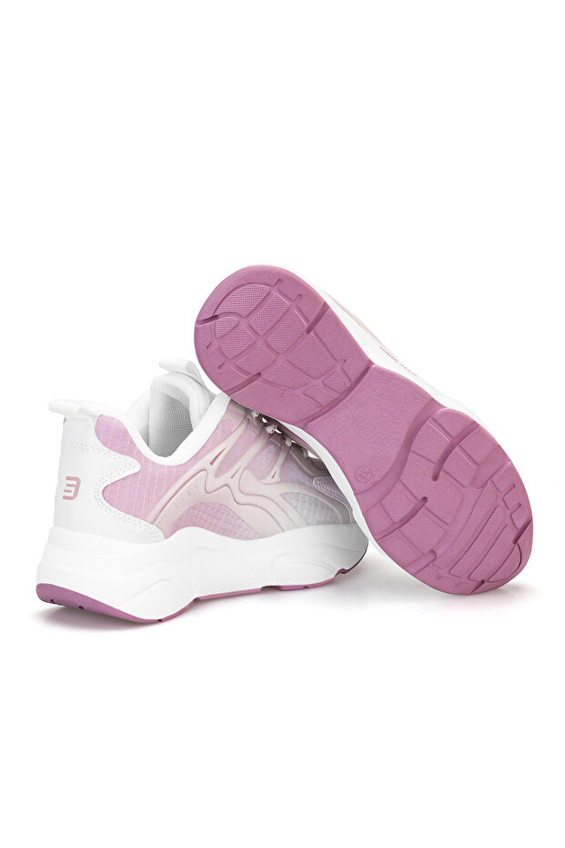 DS STORM fehér lila uniszex tornacipő - 4