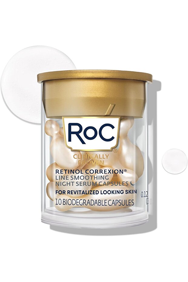 RoC Retinol Correxion Line Smoothing Night Serum 10 Capsules