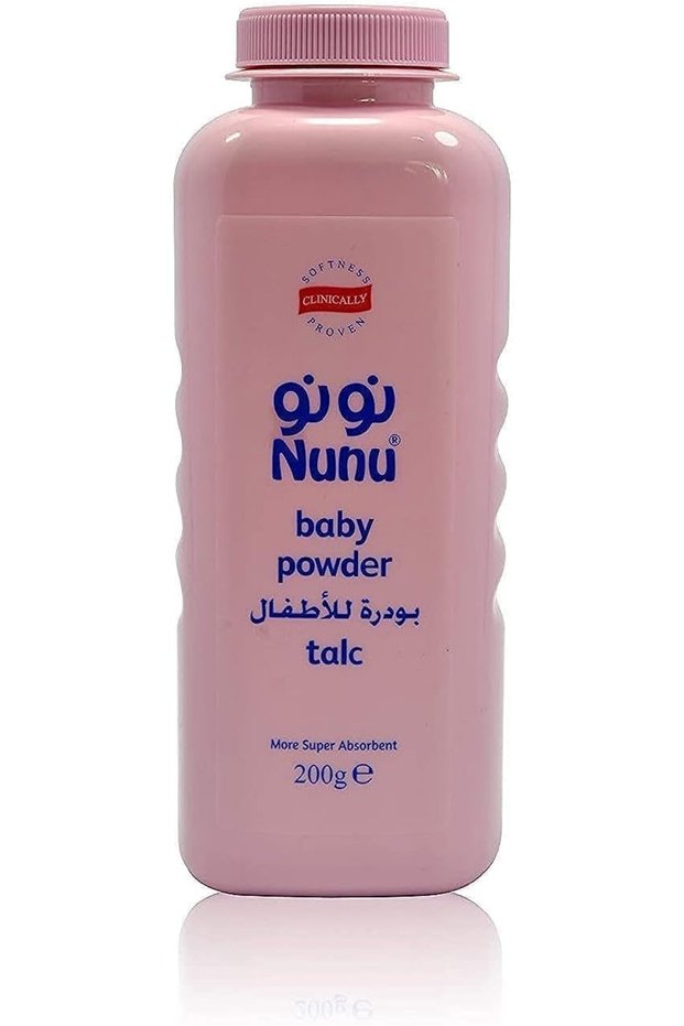 بودرة أطفال وردية، 200 جرام