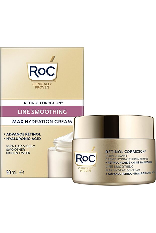 RoC Retinol Correxion Line Smoothing Max Hydration Cream 50ml