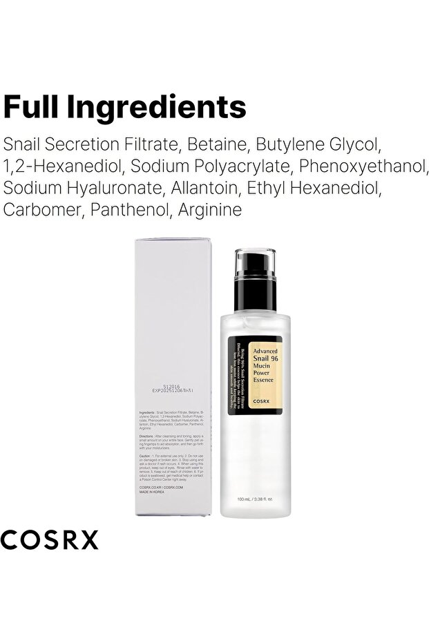 Advanced Snail 96 Mucin Power Essence 100 ml - 16