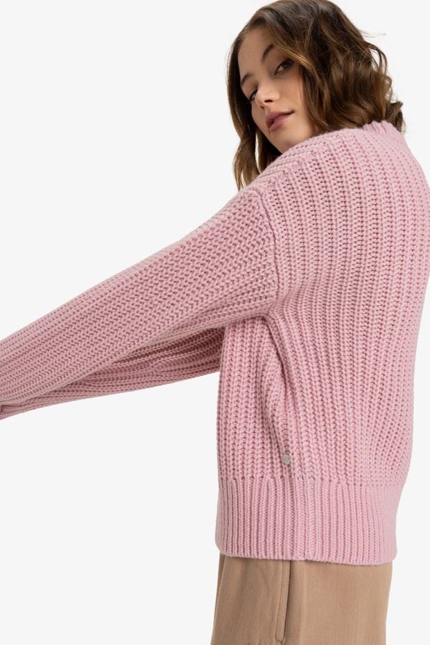 Damen-/Mädchenpullover BLEACHED MAUVE - 4