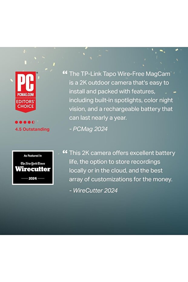 كاميرا TP-Link MagCam، كاميرا مراقبة لاسلكية 𝟮𝟬𝟮𝟰 وكاميرا مراقبة منزلية - 2
