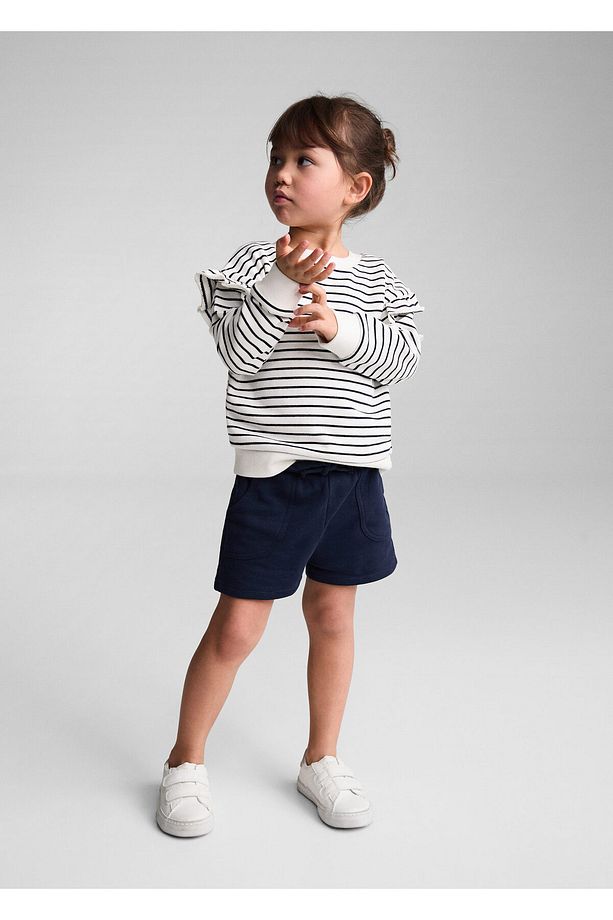 Lacivert Kız Bebek Şort & Bermuda 67036012 - 6
