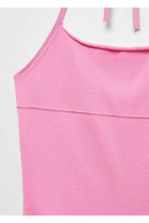 Pembe Kadın Elbise 67079604 - 5