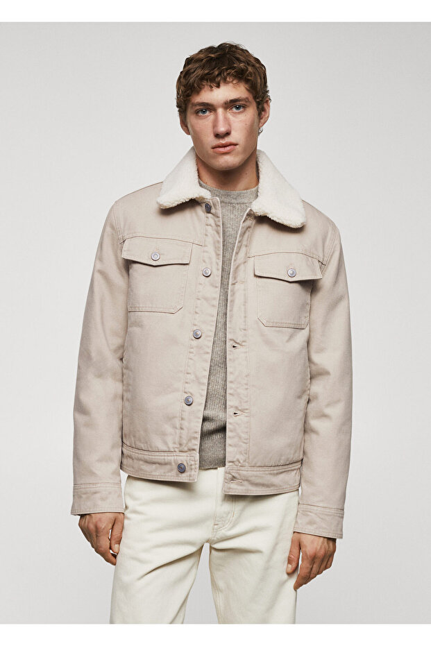 Erkek Bej Ceket 67150270 - 8