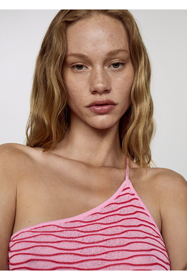 Pastel Pembe Kadın  Elbise 67099227 - 3