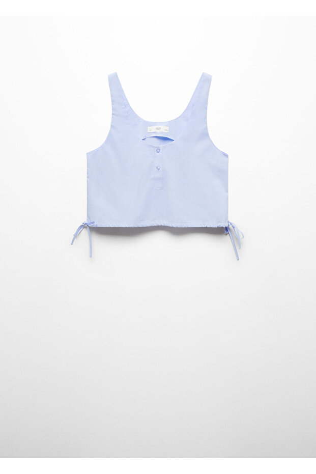 Sky Blue Women's Pajama Top 67066016