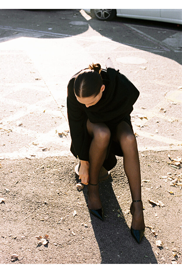 Siyah Kadın  Çorap 67041508 - 4