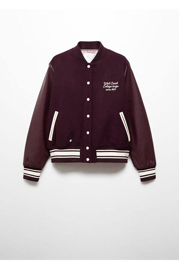 Dark Red Women's Jacket 67090451