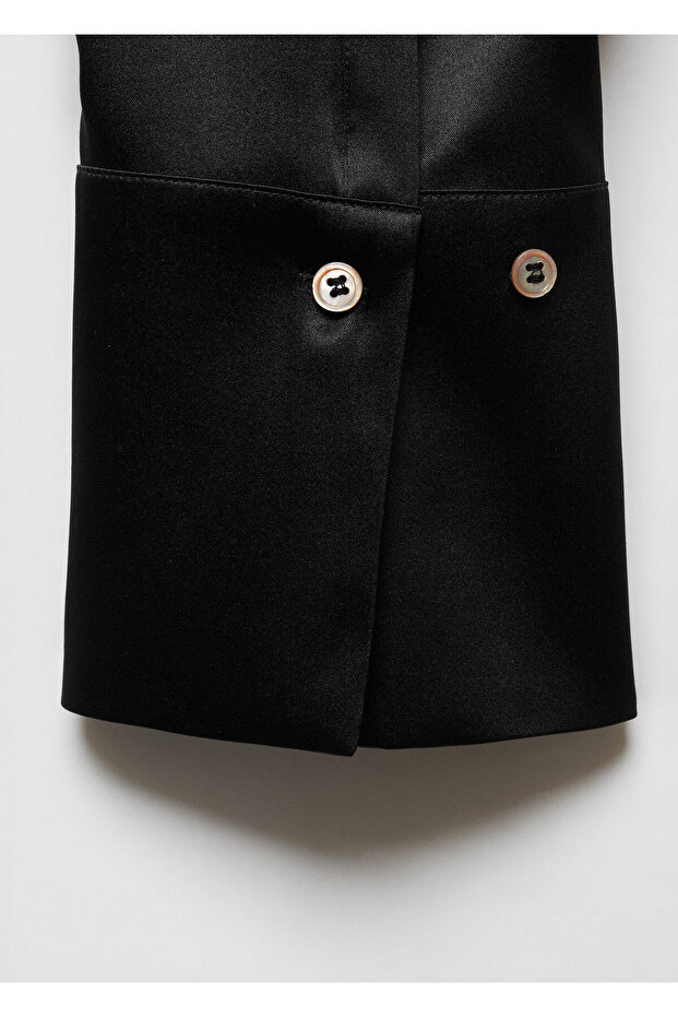 Siyah Kadın  Gömlek 67038653 - 6