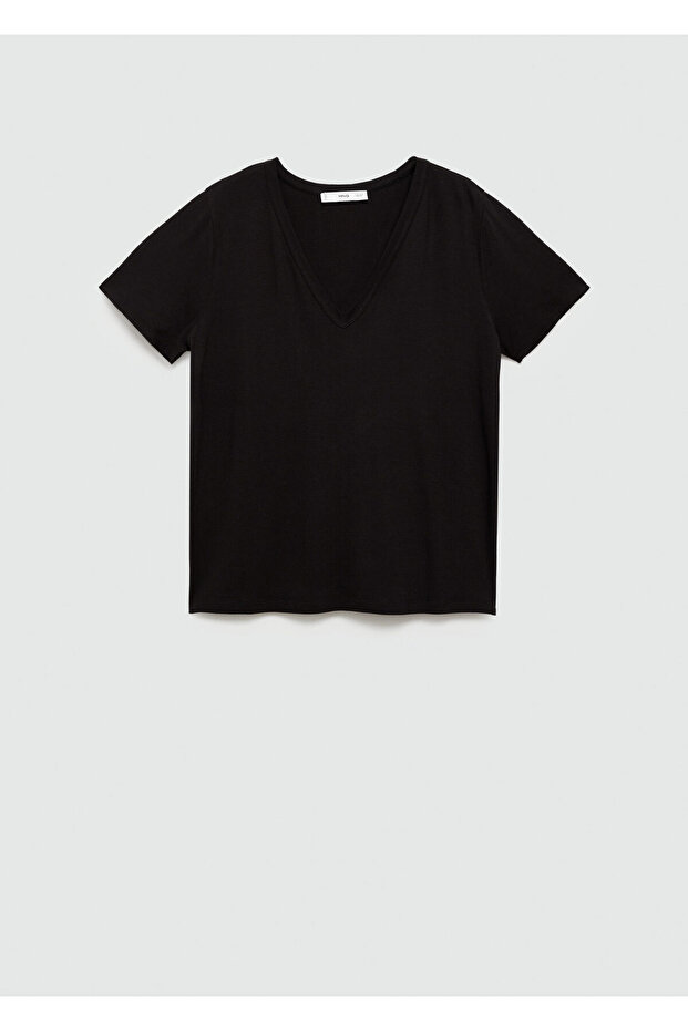 Women's Black T-Shirt 77170580