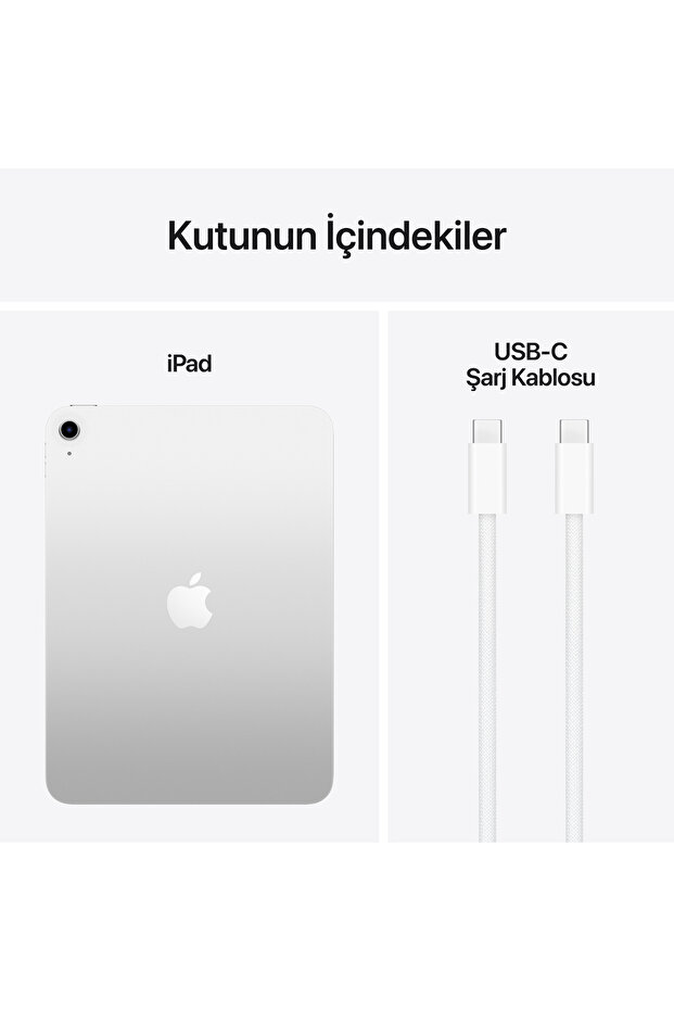 11" iPad Wi-Fi 128GB - Gümüş - 8