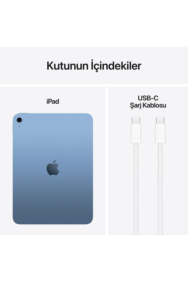 11" iPad Wi-Fi 256GB - Mavi - 8