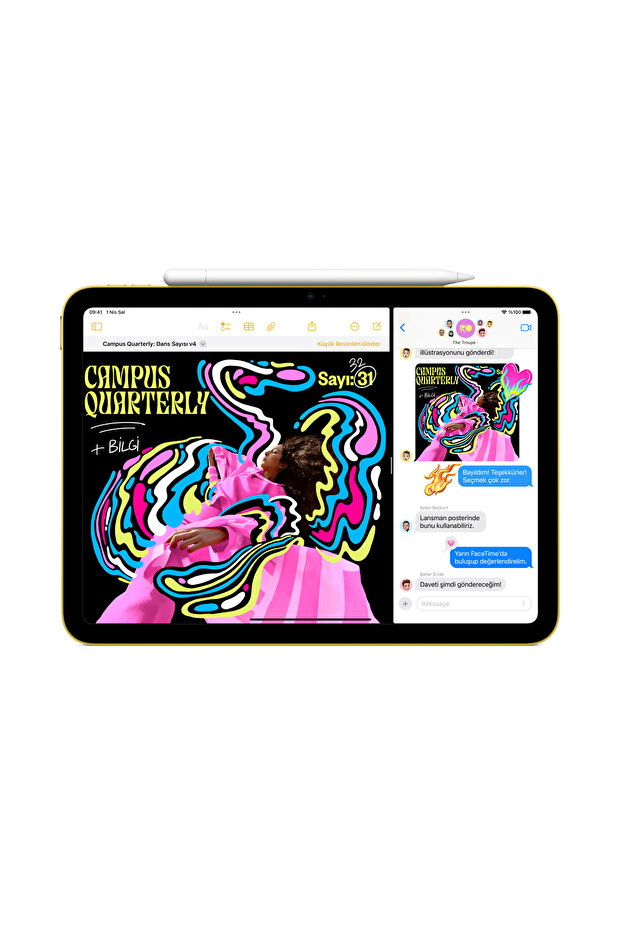 11" iPad Wi-Fi 512GB - Gümüş - 4