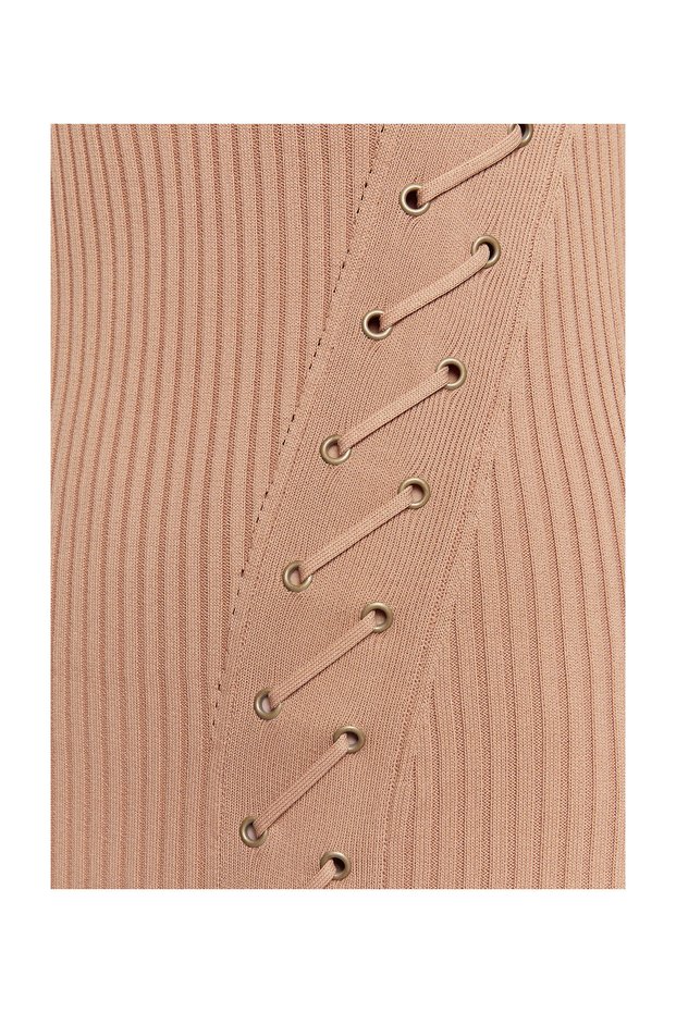 Strickkleid Schwarz Erwachsene