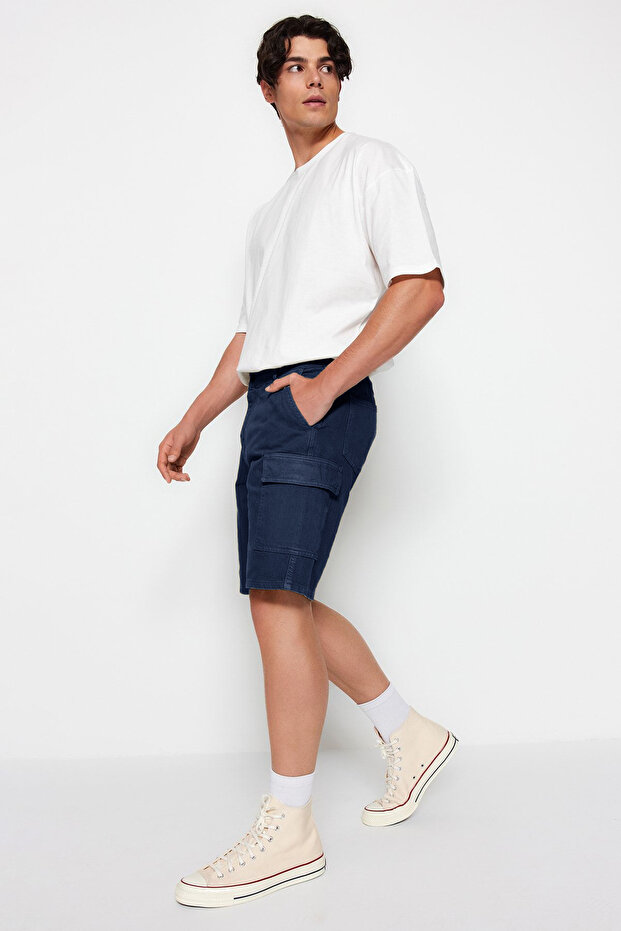 Indigo Relaxed Kot Şort TMNSS23SR00065 - 7