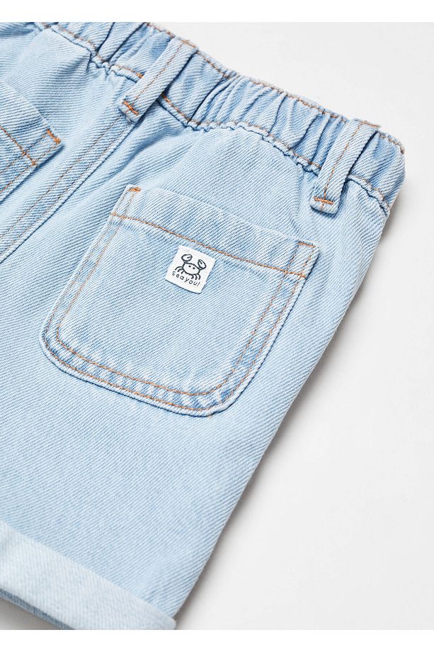 Açik Denim Erkek Bebek Şort & Bermuda 67075989 - 3