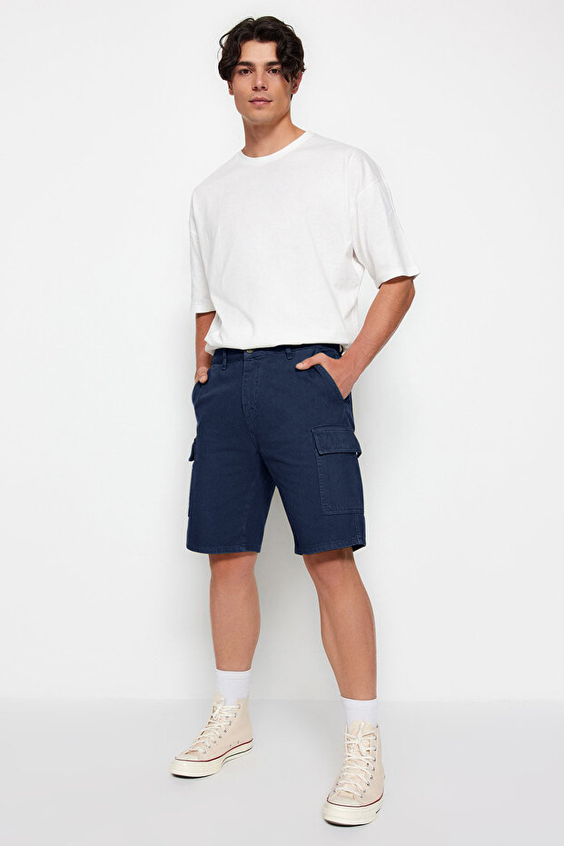 Indigo Relaxed Kot Şort TMNSS23SR00065 - 6