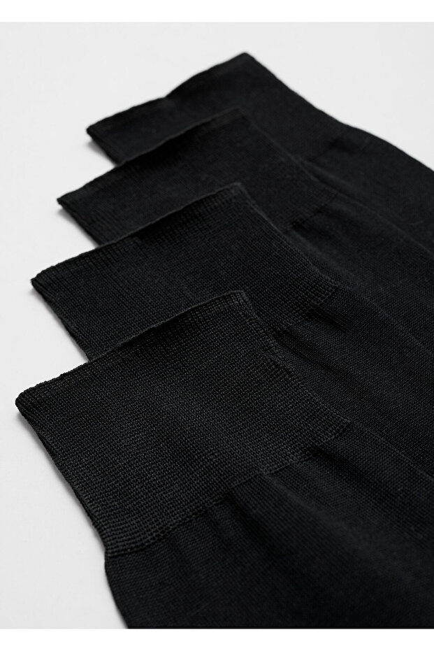 Erkek Siyah Çorap 77010643 - 3