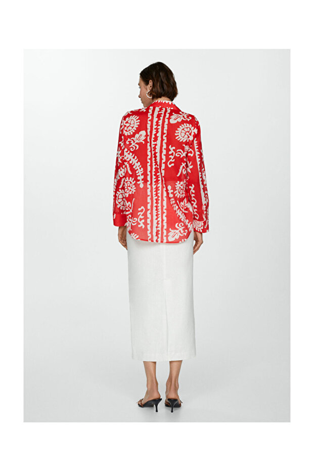 Printed oversize shirt - 11