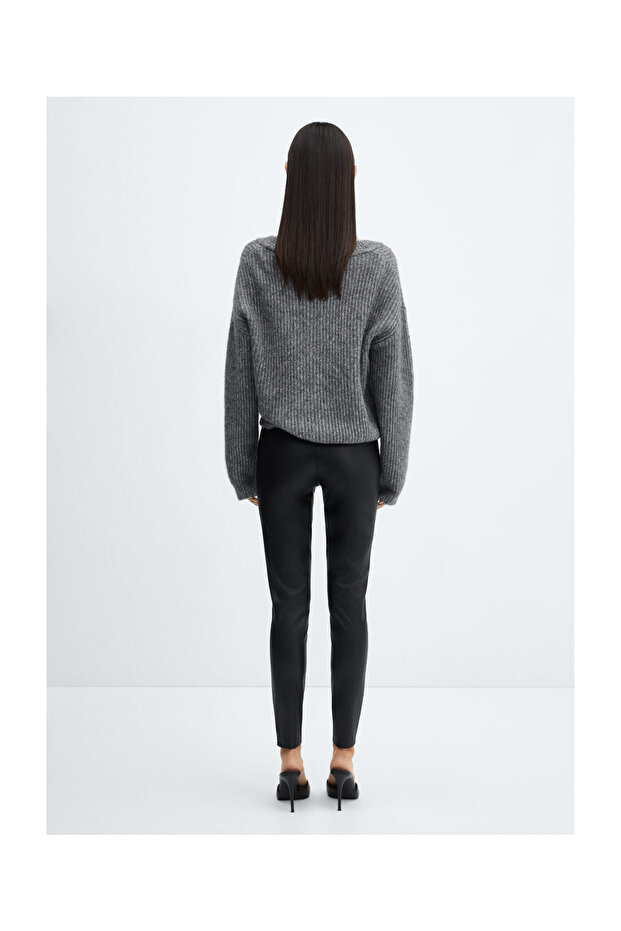 Faux leather leggings - 6