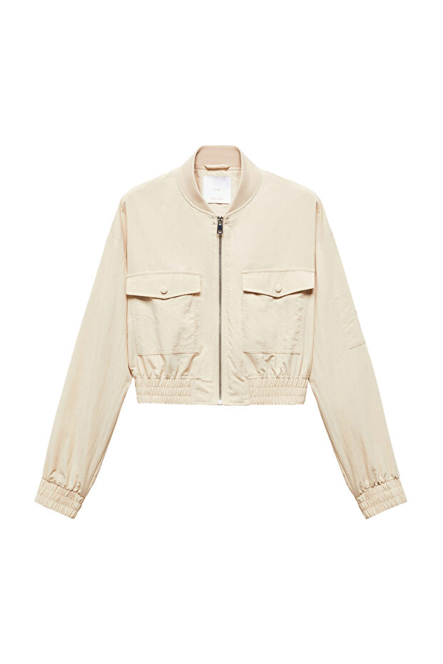 Bomber jacket with pocket - 2